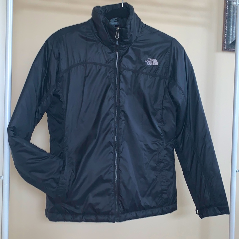 The North Face black puffer jacket size medium women’s